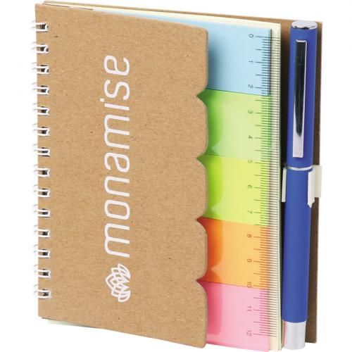 Recycled Ruler Notebook