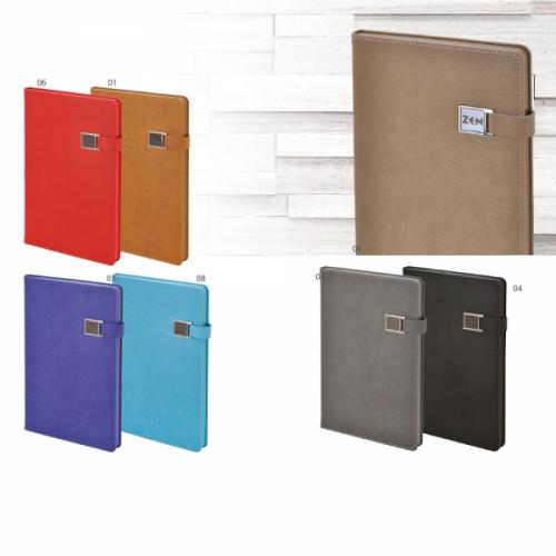 Thermo Leather Covered Notebook