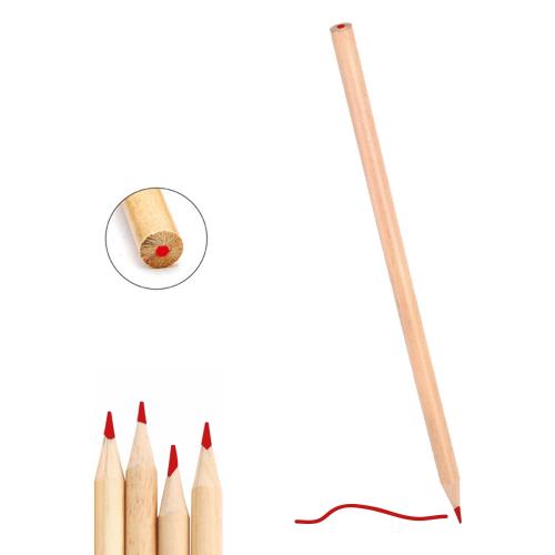 Round Natural Red-Tipped Pencil