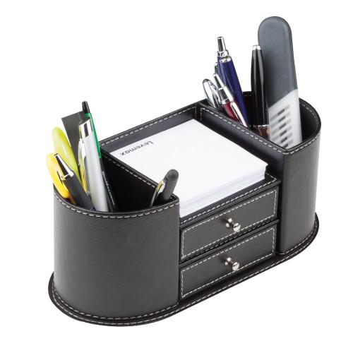 Artificial Leather Pen Holder