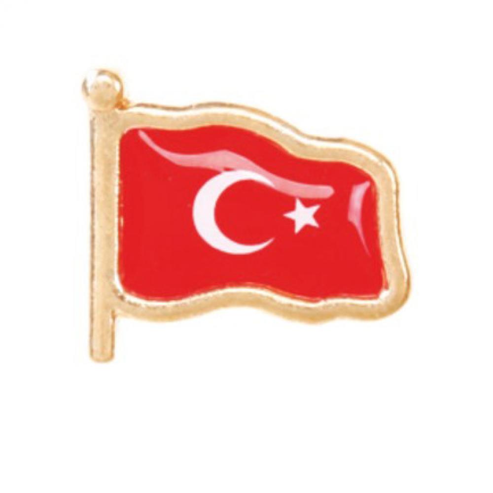 Turkish Flag Badge