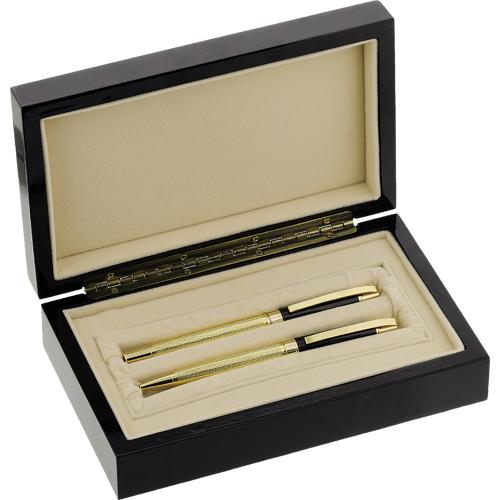 Luxury Wooden Boxed Roller Pen Set