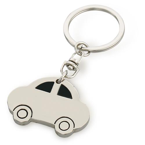 Metal Keychain with Trolley