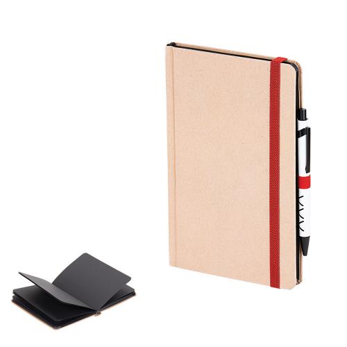 Kraft Hard Cover Notebook 9x14