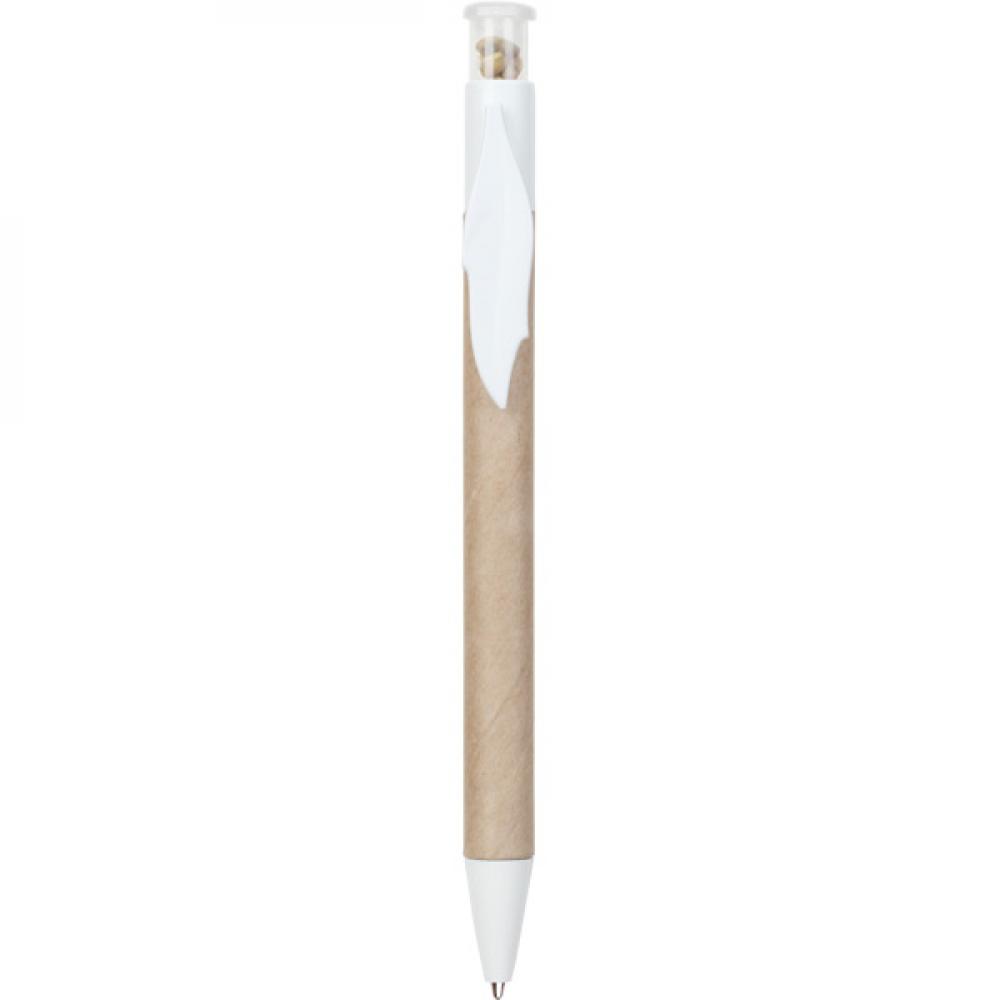 Seed-Embedded Ballpoint Pen
