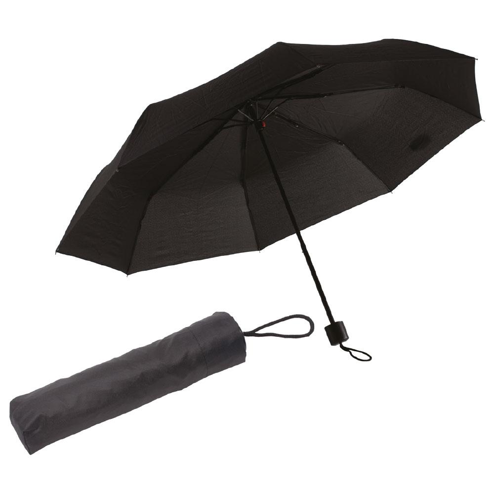 Składany parasol z plastikową rękojeścią