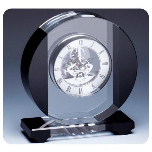 Horloge de Bureau en Cristal
