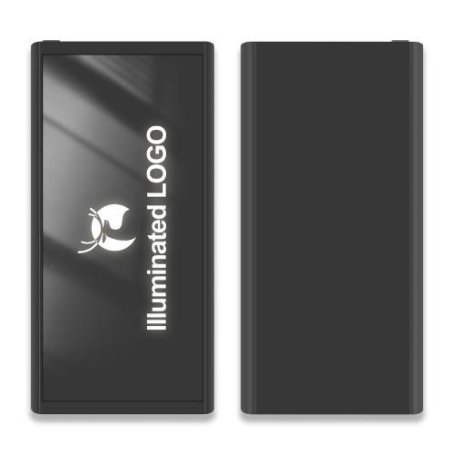10000 mAh Powerbank Illuminated Logo