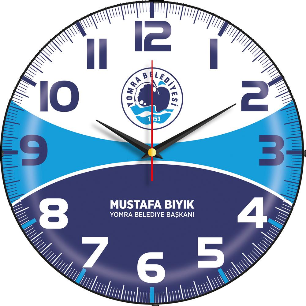 Bombe Glass Wall Clock